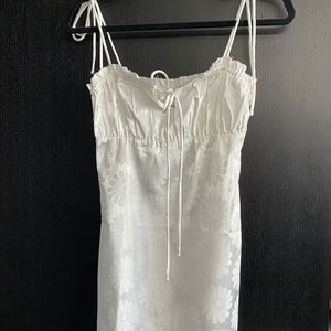 Princess Polly white flower dress